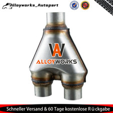 Edelstahl  Auspuff Y Rohr