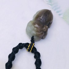 Jade PiXiu pendant necklace