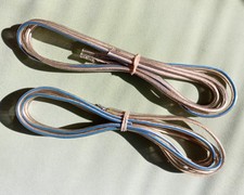 2 Oehlbach Hochwertige Lautsprecherkabel 2 x 2,5 mm² (130cm und 150cm)