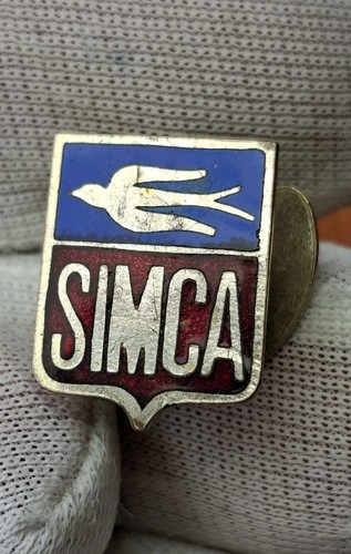 Simca vintage emaille - vintage,