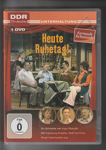 Heute ruhetag ddr - ruhetag!, (