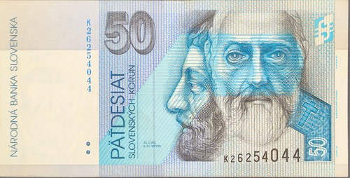 Slowakei banknote krone - 50,