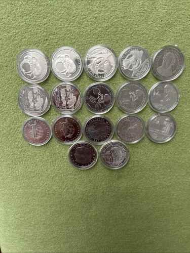 Mal euro gedenkmünzen - 17,