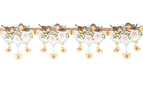 Stangendeko vögel und - "vögel,