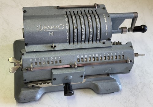 Russische rechenmaschine felix - rechenmaschine,