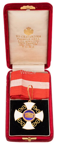 Orden der italienischen krone - der,