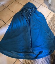 NEU - Umhang mit Kapuze - Mittelalter / Hexe /Halloween - tolle Farbe petrol