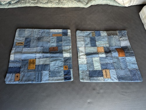 Kissenhülle patchwork - x,