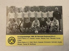BVB Autogrammkarte Original
