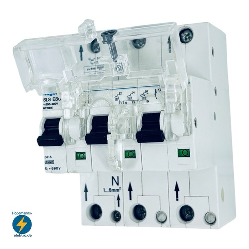 Hager ht380e sls 80a - sls,