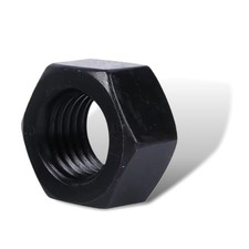 DIN934 Sechskantmutter mit Freingewinde, Stahl 10.9 - blank M8 - M48, Klasse 10 