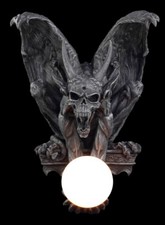Teufel wandlampe deko figur - -,