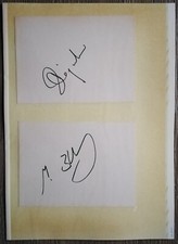 4 Autogramme Unbekannt Sport Olympia Fußball Handball Radsport ? # 245