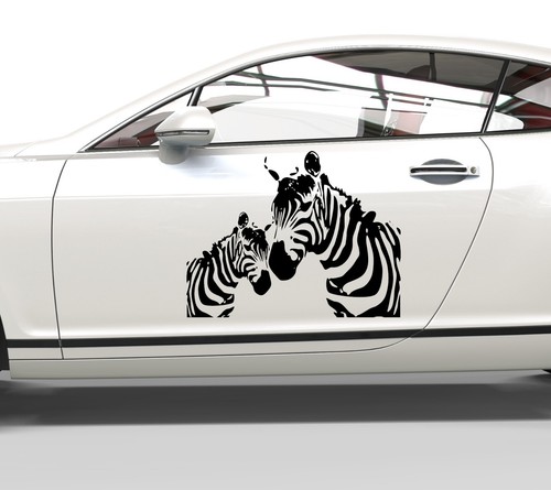 Aufkleber zebra duo sticker - -,