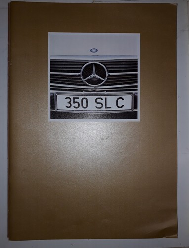 Prospekt mercedes benz 350 - 350, slc