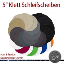 5" Klett Schleifscheiben Nass