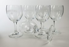 6 x Gerolsteiner Mineralwasser Gläser Sternkelch Dinnerglas Bar Tafelgläser 1175