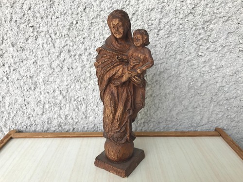 Madonna mit kind holz - madonna,
