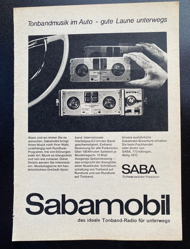 Sabamobil werbung 1965 - ,