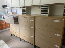 aktenschrank Metall/Holz ,gebraucht, 3 Stück ,78-65-120 cm