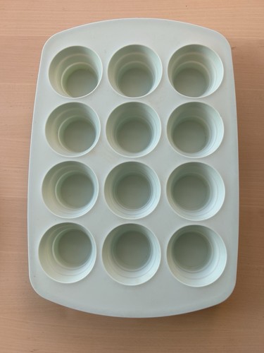 Silikon muffinbackform - silikon, 12