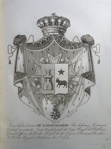 Gravur wappen heraldik general - wappen,