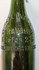 STRAUBING 1/2L Karl Wick Aiterhofen Packstetten Bogen Strasskirche Tafelwasser