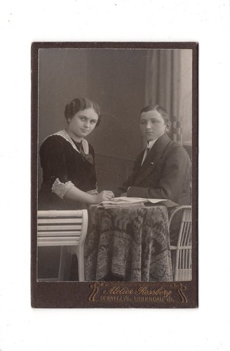 Cdv foto feine kinder - cdv,