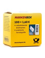 Markenbox  Briefmarken 100 x