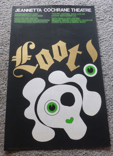 Loot joe orton michael bates - loot,