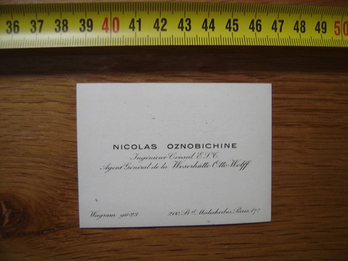 Cdv visitenkarte nicolas - cdv,