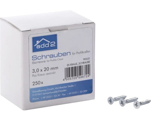Schrauben für