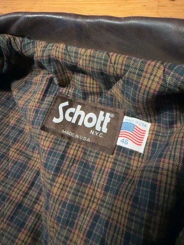 Schott nyc lederjacke - schott,
