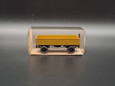 Wiking 1:87  12879  Landwirtschaftlicher Anhänger senfgelb / hellbraun neuwertig