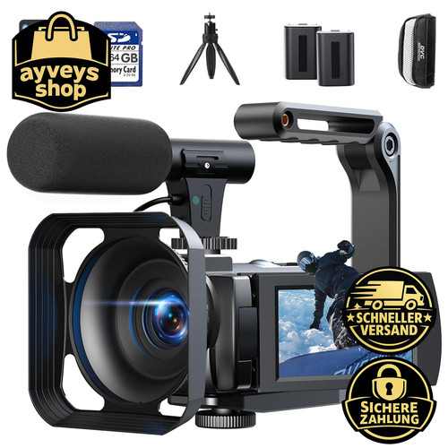 Videokamera 56mp vlogging - videokamera,