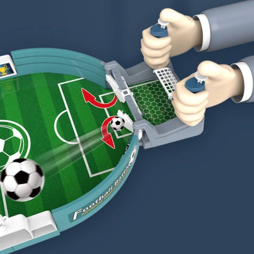 Tischfußballspiel