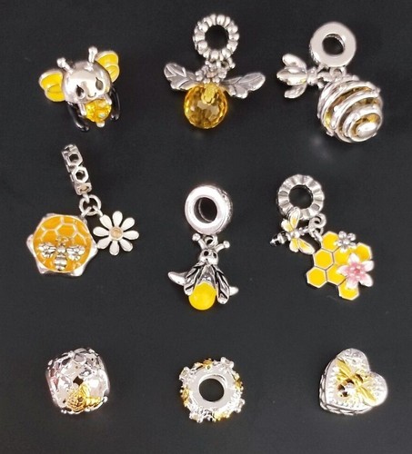 Charms biene bienennest blumen - charms,