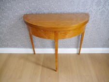 Biedermeier Tisch Demi Lune