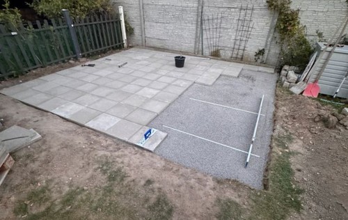 Terrassenplatten 50x50 grau