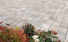 Günstig abzugeben: Pflastersteine 6 cm CityDrän Formatmix mit 6 mm Dränfuge