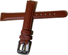 Leder Ersatzarmband Uhrenarmband 14  mm braun  70014004B