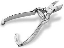 Nagelzange aus Solingen Edelstahl Nagelschere Pufferfeder Fußnagelzange 14 cm