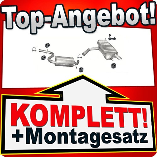 Auspuff für golf - für,