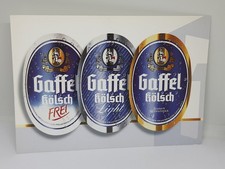 Gaffel Kölsch 3er   - Getränkemark / Werbeschild (KR)