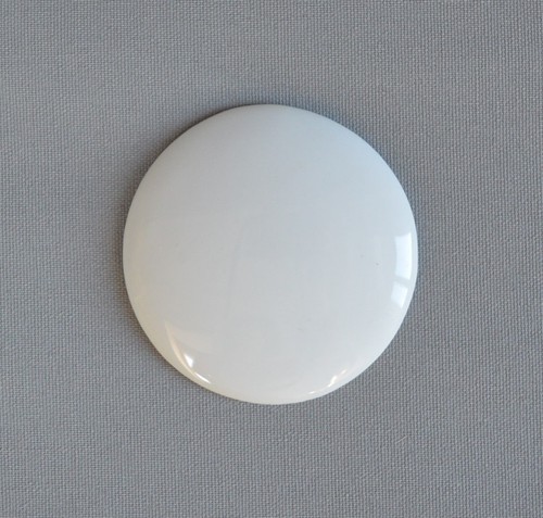 Schild rund 5cm - schild, weiß