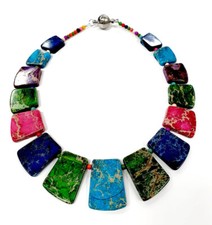 Damen Edelstein echte Jaspis