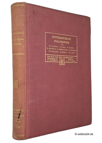 Wilhelm dilthey systematische - wilhelm, dilthey: