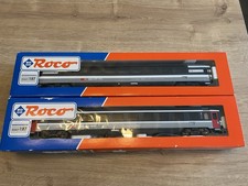 2 St. ROCO SBB EC-Wagen,  1x 44770 EC 2.KGroßraumwagen , 1x 44769 Panoramawagen