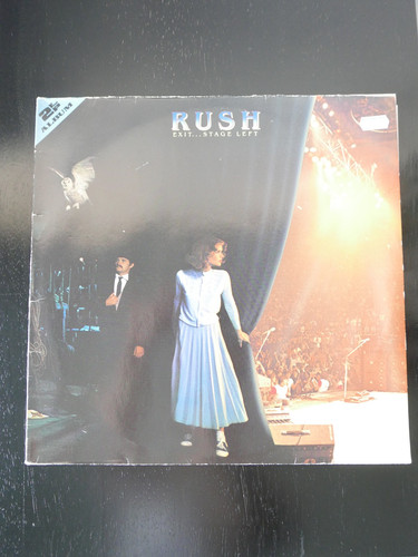 Rush exit stage - stage, left