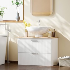Homcom waschbeckenunterschrank - homcom,